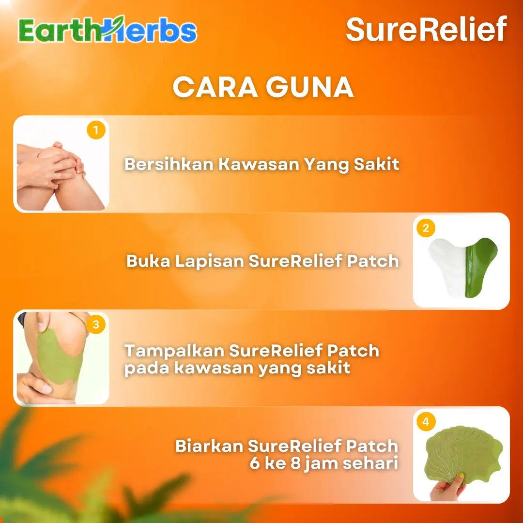 EarthHerbs SureRelief Knee Patch