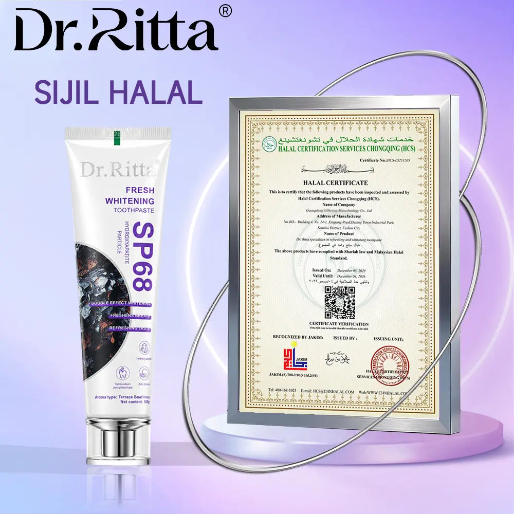 UBAT GIGI PEMUTIH DR.RITTA VIRAL[ Diiktiraf Halal]