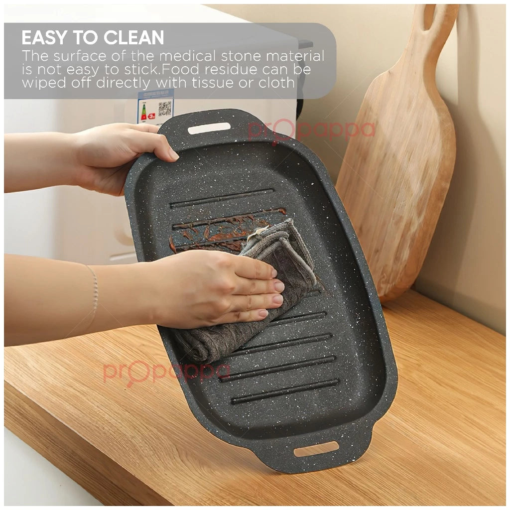 Propappa Non-Stick Korean Grill Pan