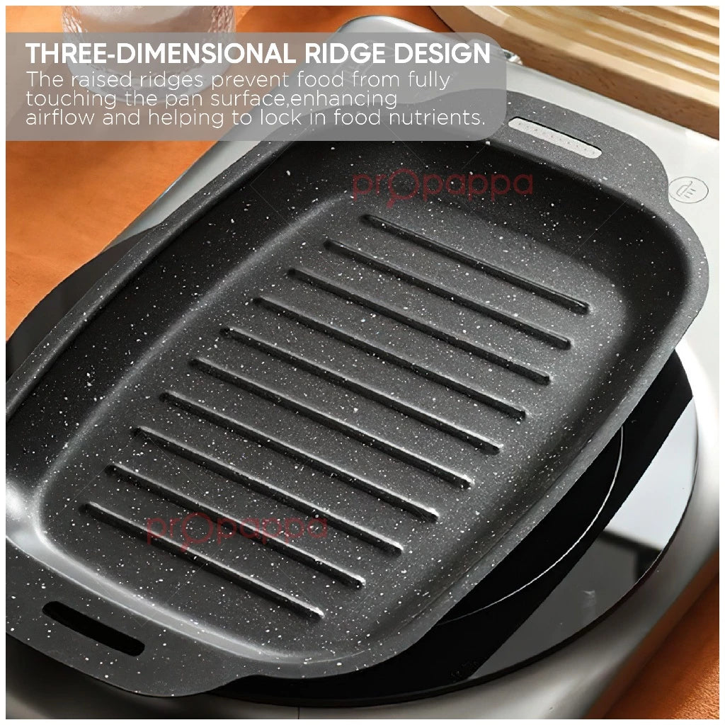 Propappa Non-Stick Korean Grill Pan