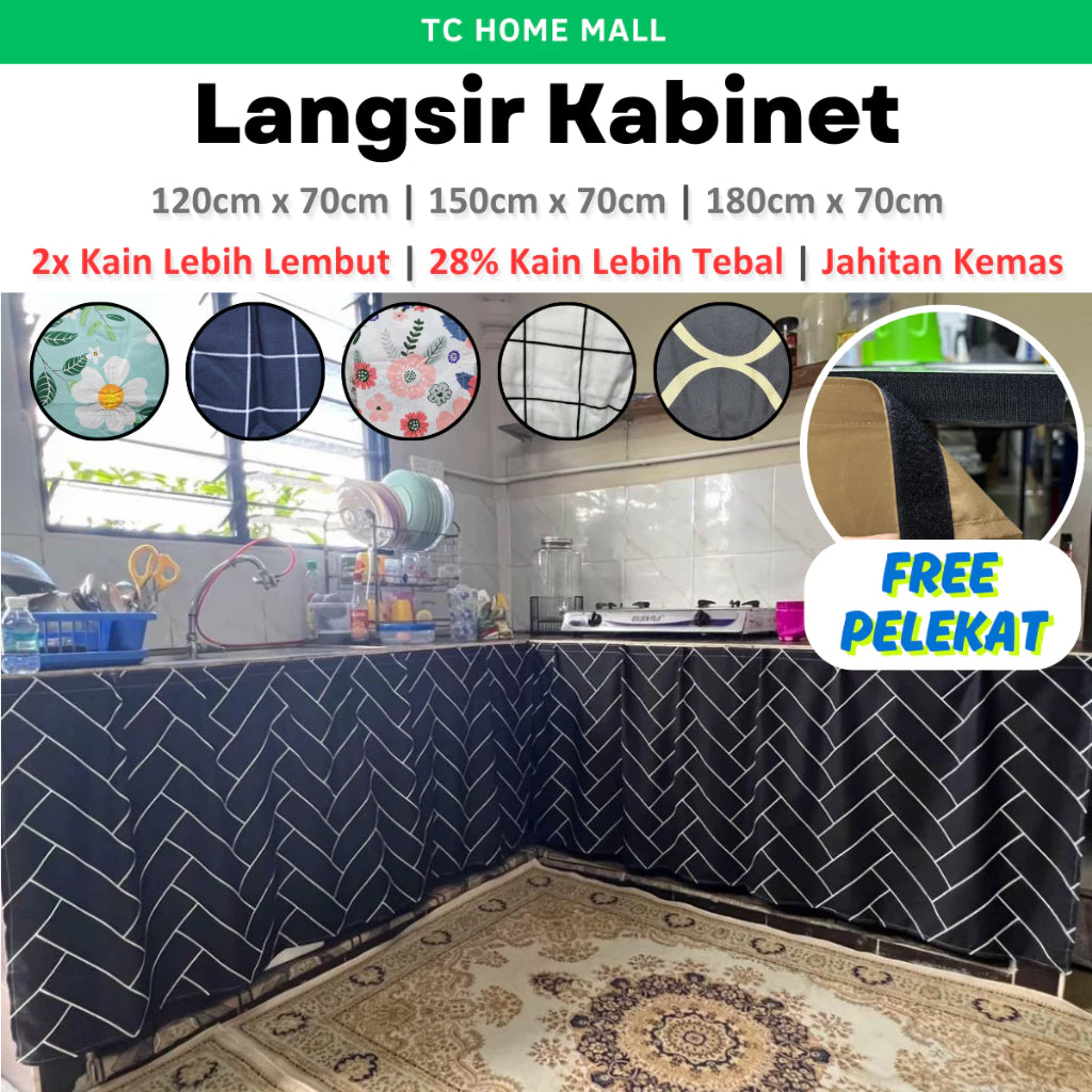 Langsir Kabinet Dapur