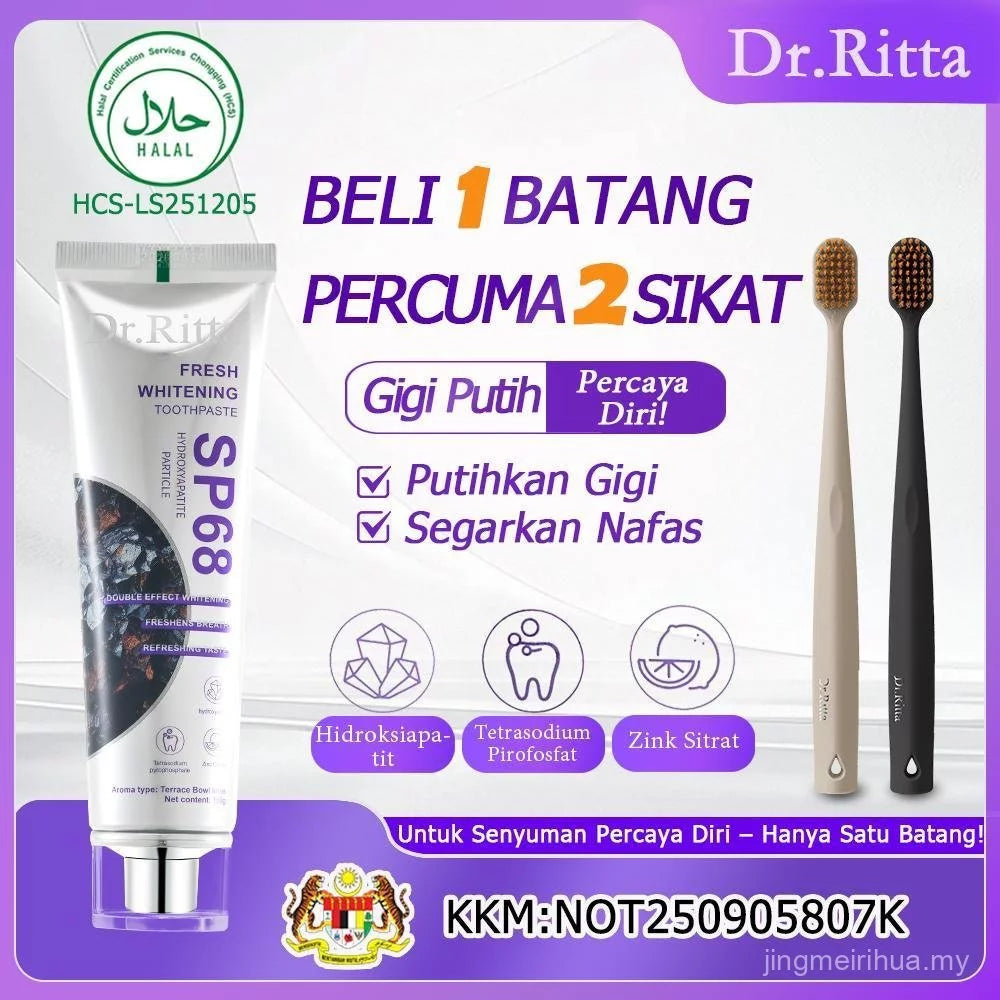 UBAT GIGI PEMUTIH DR.RITTA VIRAL[ Diiktiraf Halal]